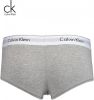 Calvin Klein Grey Heather Boyshort Ondergoed , Grijs, Dames online kopen