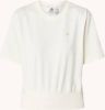 Adidas T shirt van biologisch katoen met logoborduring online kopen