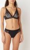 Calvin Klein Seductive Comfort plunge bh met overlay van kant online kopen