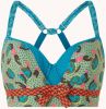 Marlies Dekkers Gaia Plunge Balconette Bh | Wired Padded Blue And Green 80e online kopen