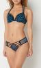 Marlies Dekkers The Art Of Love Push Up Bh | Wired Padded Black Leopard And Blue 75c online kopen