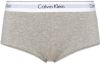 Calvin Klein Grey Heather Boyshort Ondergoed , Grijs, Dames online kopen