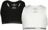 VINGINO Bralettes Girls Racer 2 Pack Zwart online kopen