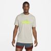 Nike Hardloopshirt Dri FIT Trail Zwart/Wit online kopen