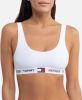 Tommy Hilfiger Uw0Uw02225 Bralette TOP AND Body Longwear Women White online kopen