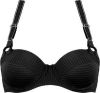 Marlies Dekkers Gloria Plunge Balconette Bh | Wired Padded Black Pinstripe 70b online kopen