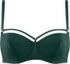 Marlies Dekkers space odyssey balconette bh | wired padded checkered pine green online kopen