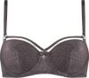 Marlies Dekkers space odyssey balconette bh | wired padded sparkly grey online kopen