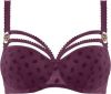 Marlies | dekkers Visage voorgevormde balconette bh met flockprint online kopen