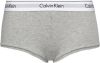 Calvin Klein Grey Heather Boyshort Ondergoed , Grijs, Dames online kopen