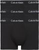 Calvin Klein Heren Boxershort 3p Low Rise Trunk Zwart online kopen