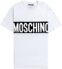 Moschino T shirt 0721 2041 2001 , Wit, Heren online kopen