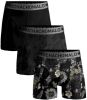 Muchachomalo Boxershorts 3 Pack Panther Zwart , Zwart, Heren online kopen