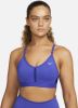 Nike Dri FIT Indy Padded sport bh met V hals en lichte ondersteuning Blauw online kopen