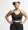 Nike Dri FIT Indy Padded sport bh met lichte ondersteuning Zwart online kopen