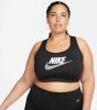 Nike Sport bh Dri FIT Swoosh Women's Medium Support Non Padded Futura Graphic Sports Bra(Plus Size ) online kopen