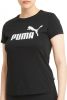 Puma Zwarte Ess Logo Tee dames maat XL online kopen