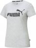 Puma essentials logo shirt grijs dames online kopen