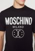 Moschino Double Smiley print t shirt , Zwart, Heren online kopen