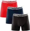 Muchachomalo Boxershorts 3 pack 1322 , Zwart, Heren online kopen