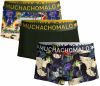 Muchachomalo Heren 3 pack trunks baretta blue hawai online kopen