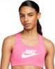 Nike Swoosh Sport bh met graphic en medium ondersteuning Roze online kopen