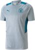 PUMA Manchester City Trainingsshirt 2021 2022 Grijs Blauw online kopen
