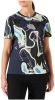 PUMA Individual Liga Graphic Voetbalshirt Dames Donkerblauw Lichtgroen online kopen