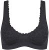 Sloggi Bralette bh Zero Feel Lace 2.0 zonder naden met uitneembare vullingen online kopen