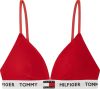 Triangel bh PADDED TRIANGLE BRA met tommy hilfiger logo opschrift & flag op de elastische tape online kopen