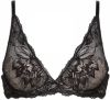 Calvin Klein Seductive Comfort plunge bh met overlay van kant online kopen