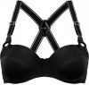 Marlies Dekkers Gloria Plunge Balconette Bh | Wired Padded Black Pinstripe 70b online kopen