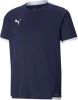 PUMA teamLIGA Voetbalshirt Kids Donkerblauw Wit online kopen