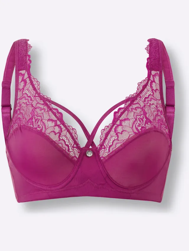 Steunbeha met beugel magenta, foto 2