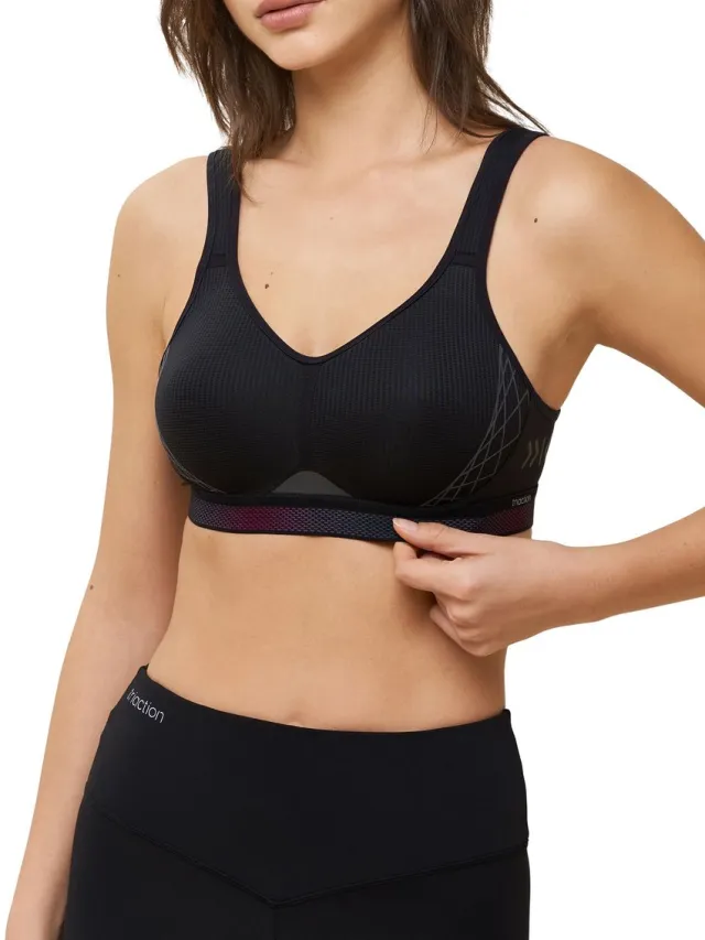 Triumph Schalen-BH Triaction Cardio Flow zwart