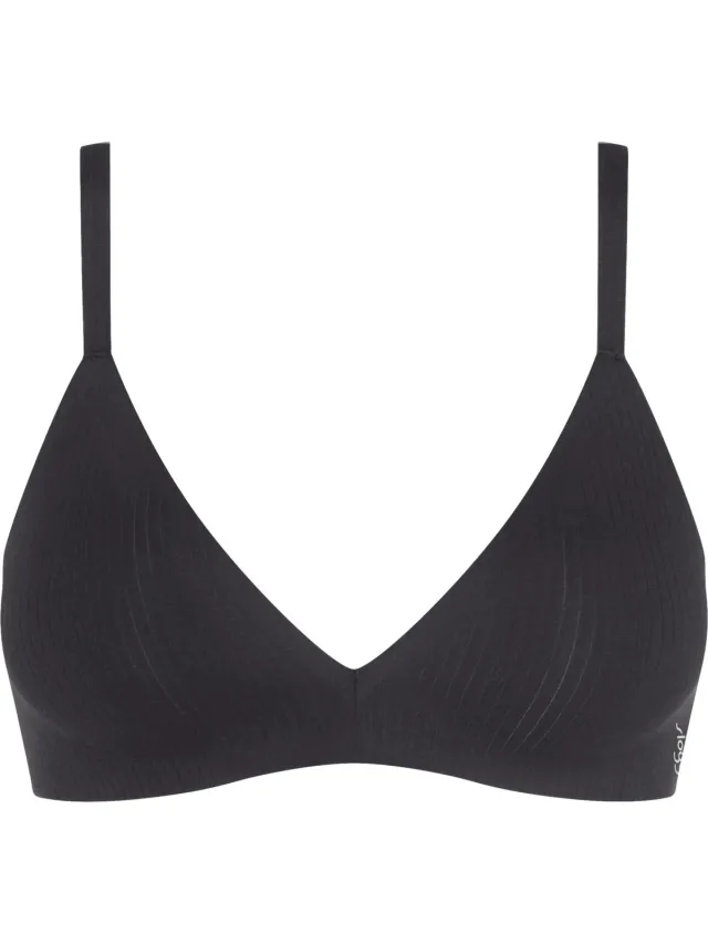 Sloggi ZERO Feel Pure THE UP Push Up Dames Beha - ZWART