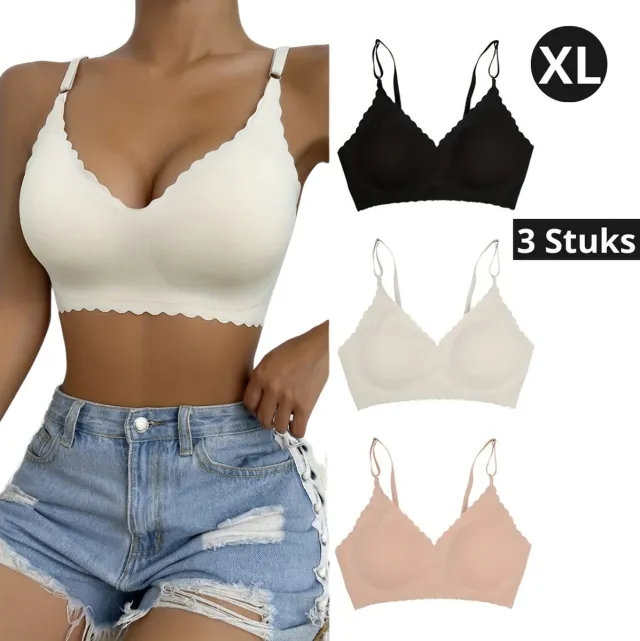 Bovista BH Zonder Beugel - Zonder Bandjes - Push-up Bh's - Comfort Bh - Gemengd Verschillend 5