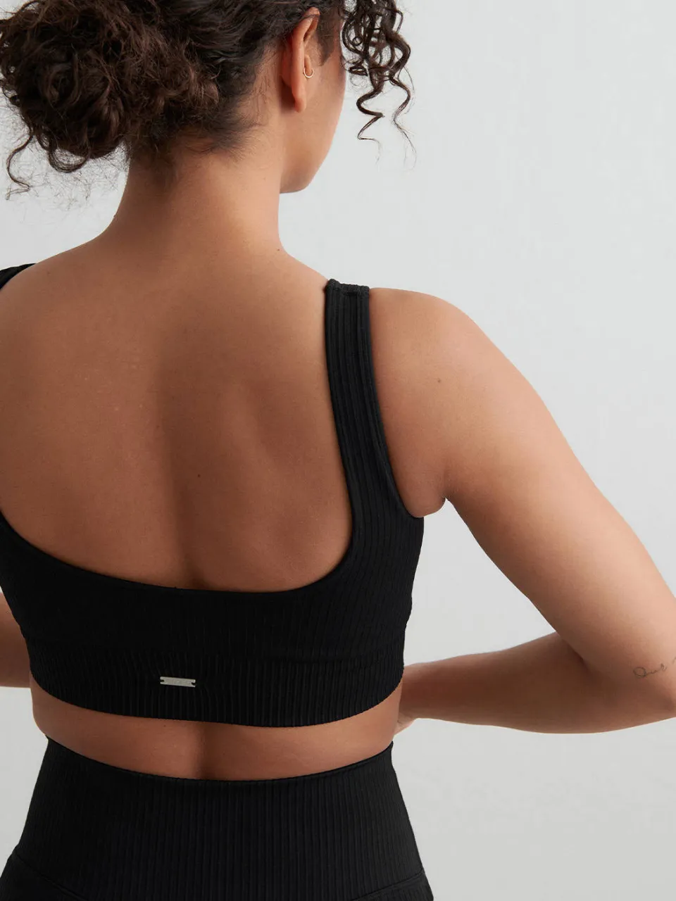 Aim'n sport-bh rib medium support Seamless zwart, foto 6