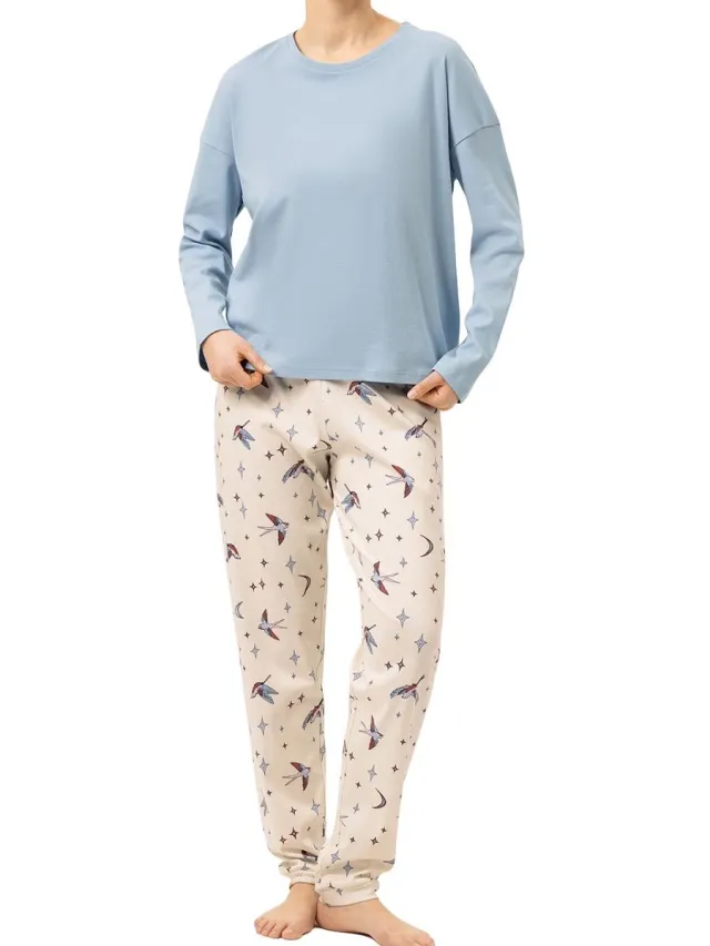 Mey Dames pyjama Sleep & Relax almond milk