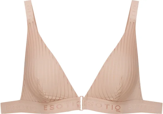 ESOTIQ Osom - Zachte Beha - Zandbeige - Zonder Beugels - Uitneembare Inlays