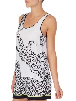 Dkny Wild Side Top and Shorts Set Zwart,Versch.kleure/Patroon,Wit