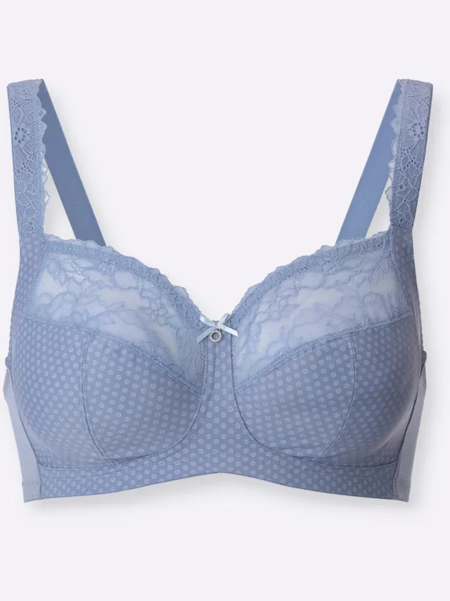 beha zonder beugel duivenblauw, foto 2