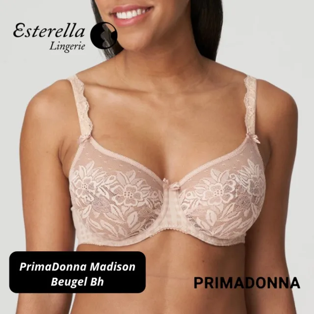 PrimaDonna Madison Beugel Bh 0262127 Caffé Latte - maat EU 100D / FR Huid