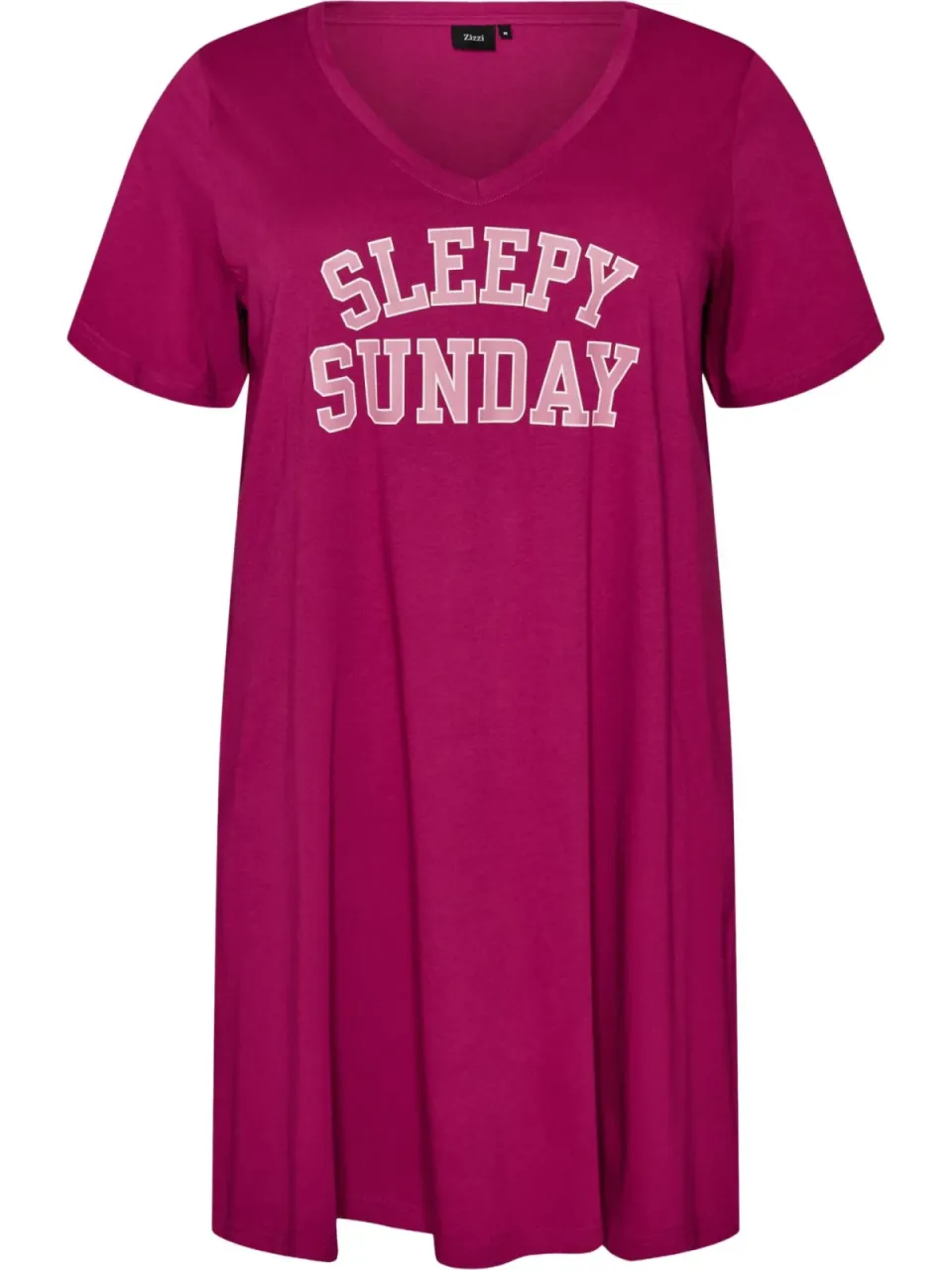 Zizzi nachthemd fuchsia, foto 2