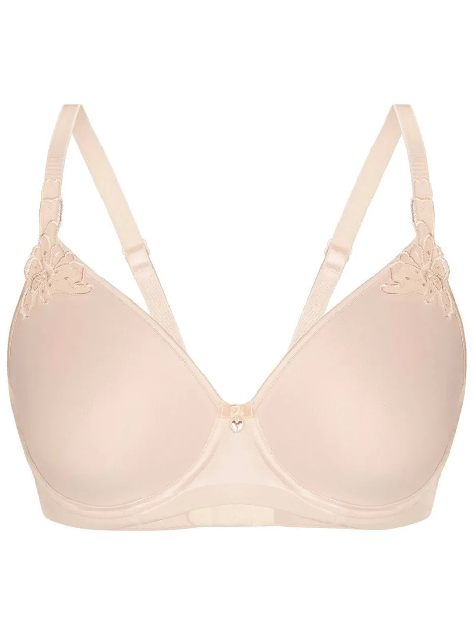 Sassa Mode Classic Lace T-shirt-bh met beugel lichtbeige, foto 2