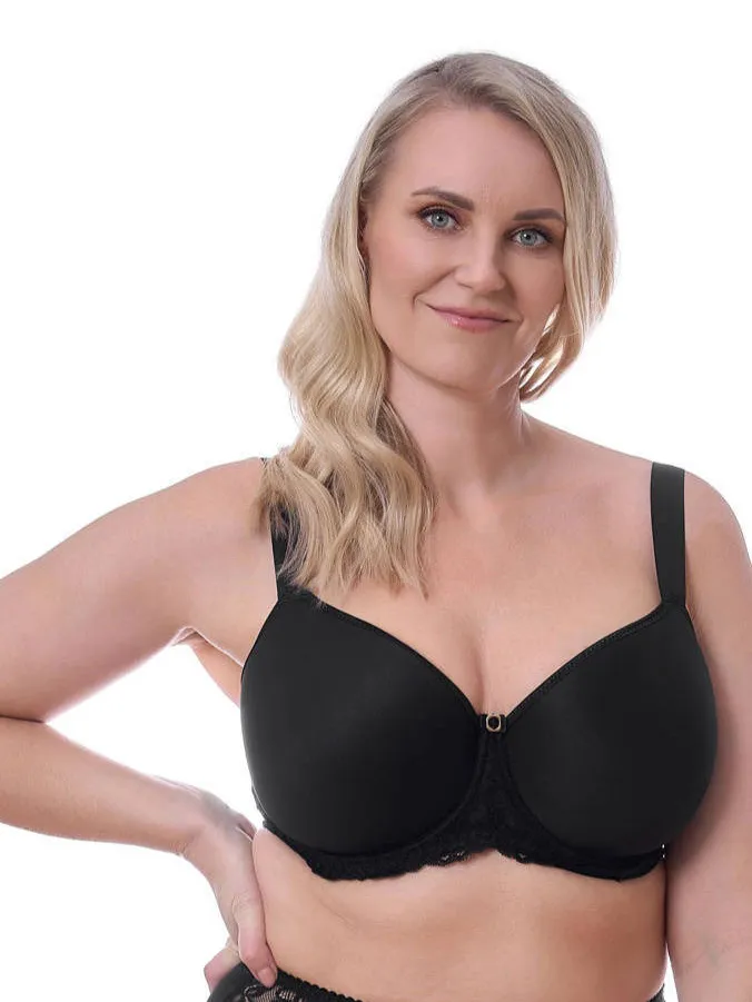 Plaisir Eva voorgevormde T-shirt-bh met beugel zwart, foto 5