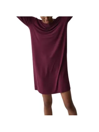 Triumph Amourette NDK LSL Nightdress Blauw,Lila