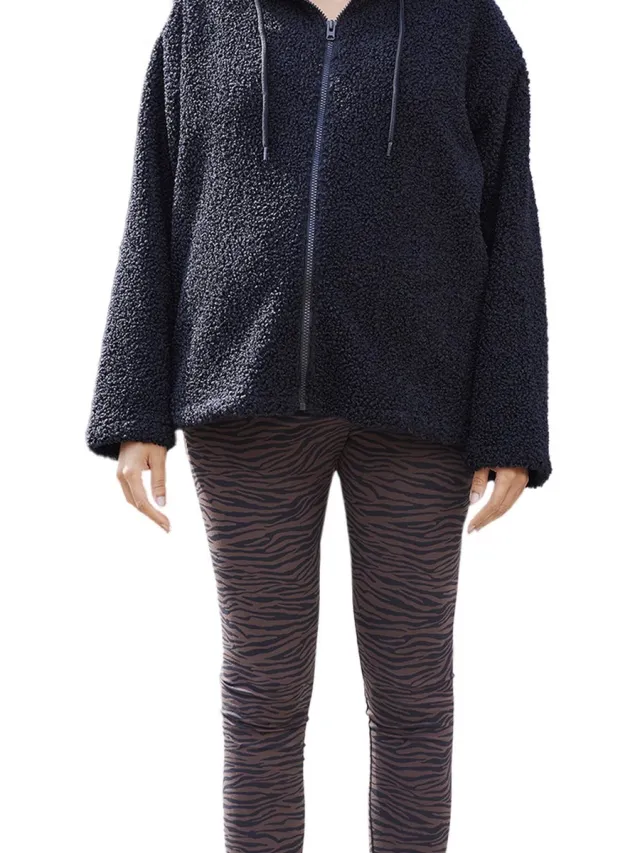 Envie de Fraise Kuschelige Tragejacke fьr Schwangerschaft und Elternzeit ENVIE DE FRAISE zwart
