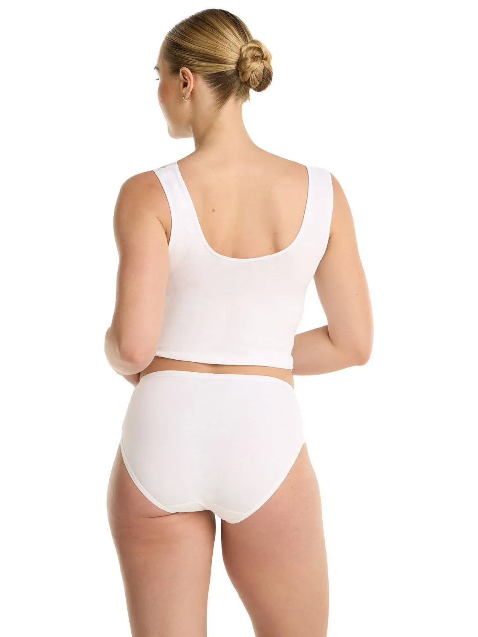 Ten Cate Basic midislip met kant wit, foto 4