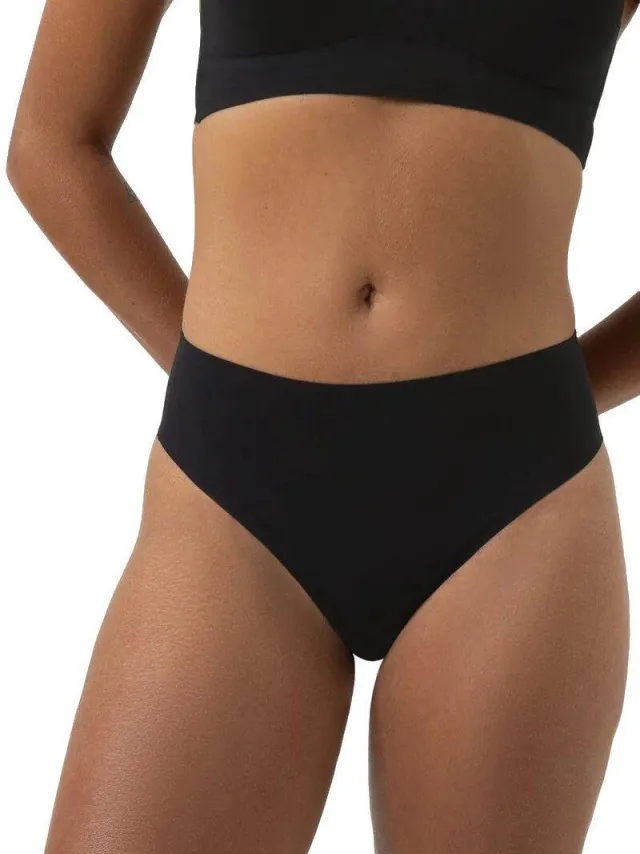 Mey Invisibles high waist string zwart